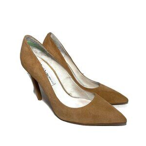 Jeffrey Campbell Tan Suede Pump 8